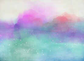 创意水彩抽象艺术画水彩晕染