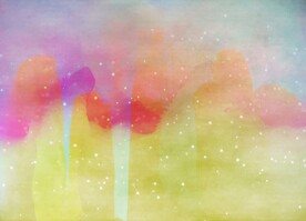 创意水彩抽象艺术画水彩晕染