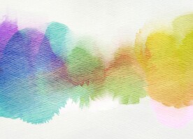 创意水彩抽象艺术画水彩晕染