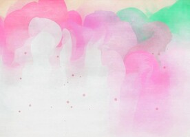 创意水彩抽象艺术画水彩晕染