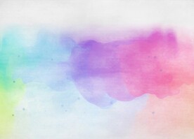 创意水彩抽象艺术画水彩晕染