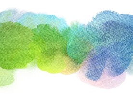 创意水彩抽象艺术画水彩晕染