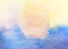 创意水彩抽象艺术画水彩晕染