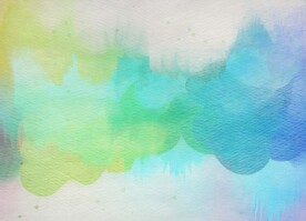 创意水彩抽象艺术画水彩晕染
