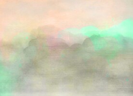 创意水彩抽象艺术画水彩晕染