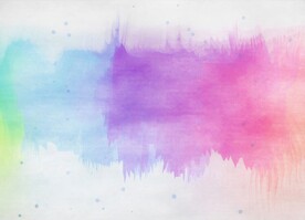 创意水彩抽象艺术画水彩晕染