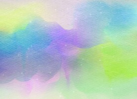 创意水彩抽象艺术画水彩晕染