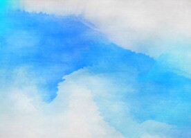 创意水彩抽象艺术画水彩晕染
