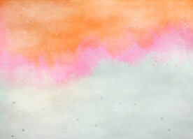 创意水彩抽象艺术画水彩晕染