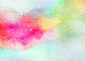 创意水彩抽象艺术画水彩晕染
