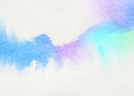 创意水彩抽象艺术画水彩晕染