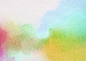 创意水彩抽象艺术画水彩晕染