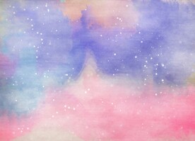 创意水彩抽象艺术画水彩晕染