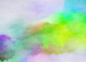 创意水彩抽象艺术画水彩晕染
