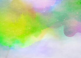 创意水彩抽象艺术画水彩晕染