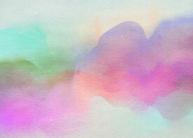 创意水彩抽象艺术画水彩晕染