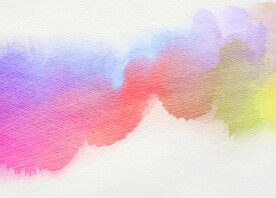 创意水彩抽象艺术画水彩晕染