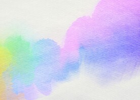 创意水彩抽象艺术画水彩晕染
