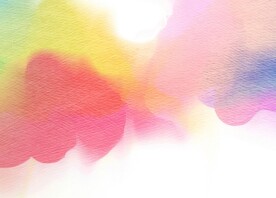 创意水彩抽象艺术画水彩晕染