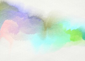创意水彩抽象艺术画水彩晕染