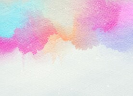 创意水彩抽象艺术画水彩晕染