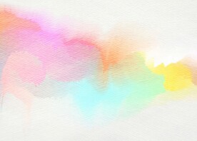 创意水彩抽象艺术画水彩晕染
