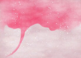 创意水彩抽象艺术画水彩晕染