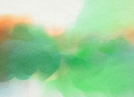 创意水彩抽象艺术画水彩晕染