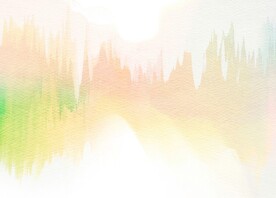 创意水彩抽象艺术画水彩晕染