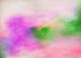 创意水彩抽象艺术画水彩晕染