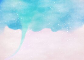 创意水彩抽象艺术画水彩晕染