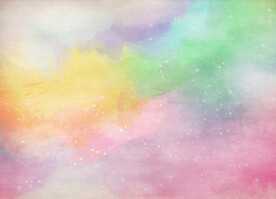创意水彩抽象艺术画水彩晕染