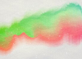 创意水彩抽象艺术画水彩晕染