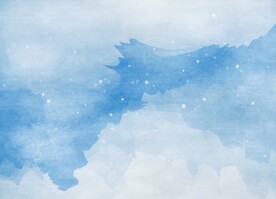 创意水彩抽象艺术画水彩晕染