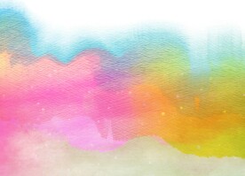 创意水彩抽象艺术画水彩晕染