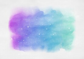 创意水彩抽象艺术画水彩晕染