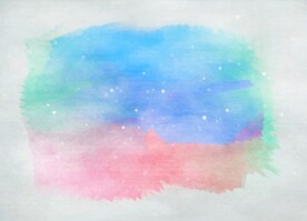 创意水彩抽象艺术画水彩晕染