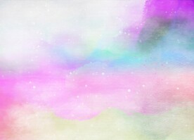创意水彩抽象艺术画水彩晕染