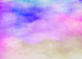 创意水彩抽象艺术画水彩晕染