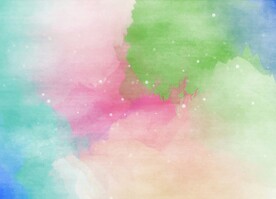 创意水彩抽象艺术画水彩晕染