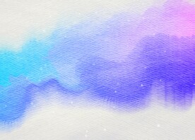 创意水彩抽象艺术画水彩晕染
