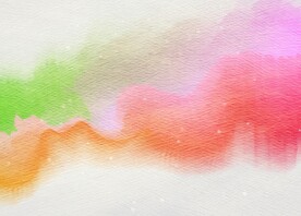 创意水彩抽象艺术画水彩晕染