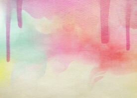 创意水彩抽象艺术画水彩晕染