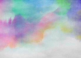 创意水彩抽象艺术画水彩晕染