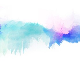创意水彩抽象艺术画水彩晕染