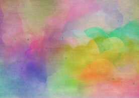 创意水彩抽象艺术画水彩晕染