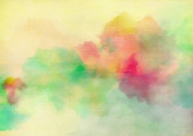创意水彩抽象艺术画水彩晕染