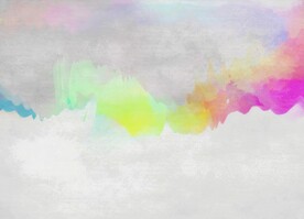 创意水彩抽象艺术画水彩晕染