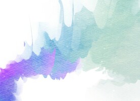 创意水彩抽象艺术画水彩晕染