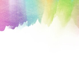 创意水彩抽象艺术画水彩晕染